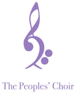 Peoples Choir Logo in purple