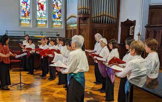 Yukari Echo - Japanese Ladies choir performing at Stonnington Church